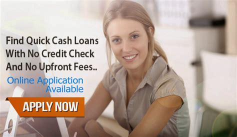 Quick No Credit Check Loans